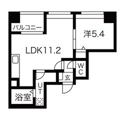 リュミアン堀田テラスの物件間取画像